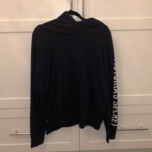 VICTORIAS SECRET NAVY BLUE HOODIE